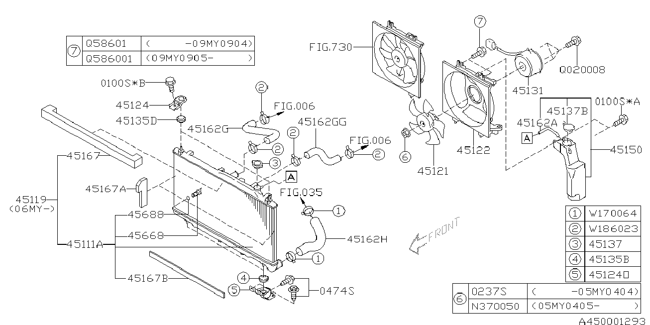 Subaru 45137AE012 - Uzavírací víčko, chladič parts5.com