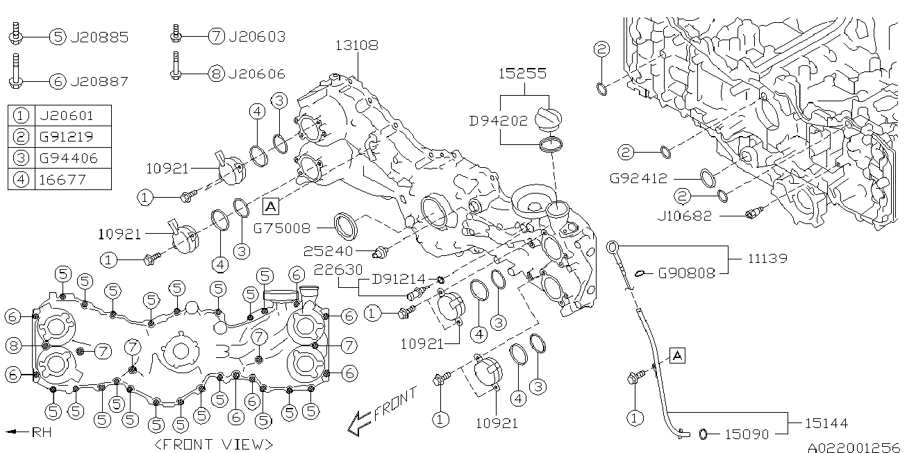 Subaru 25240-KA051 - Capteur, pression d'huile parts5.com