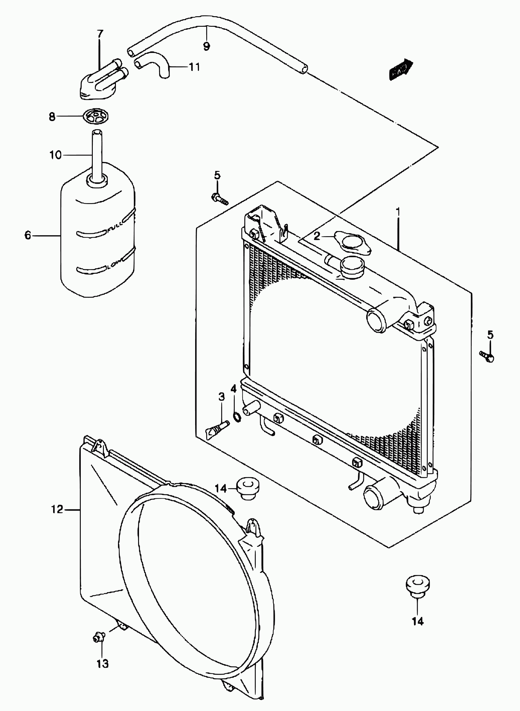 Subaru 17920-82A00 - Radyatör kapağı parts5.com