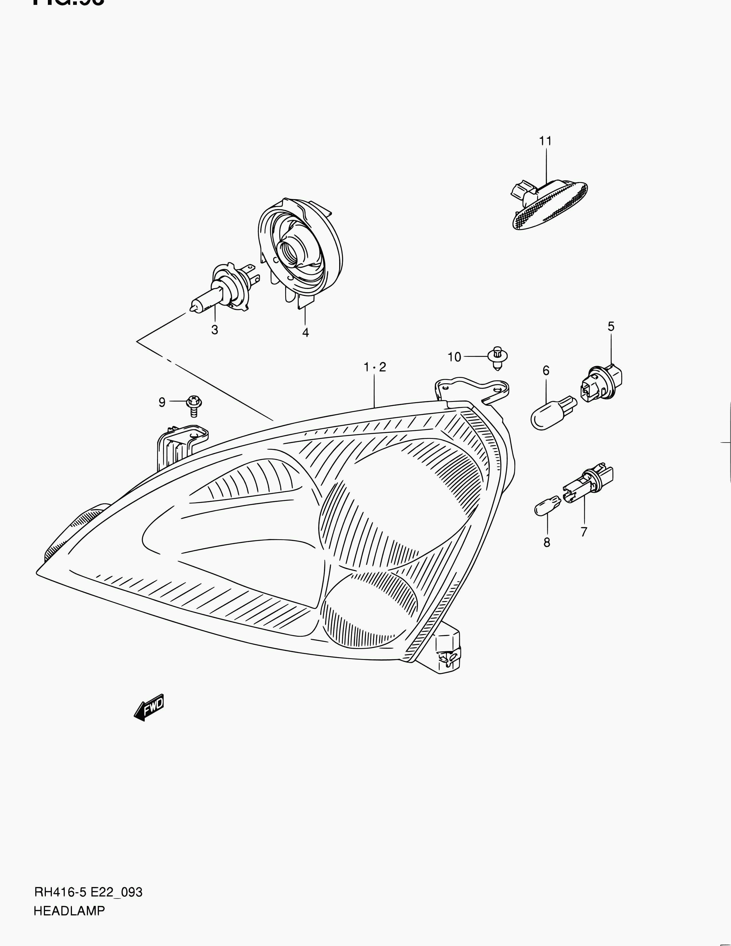 Suzuki 09471-12182 - Hõõgpirn,udutuled parts5.com