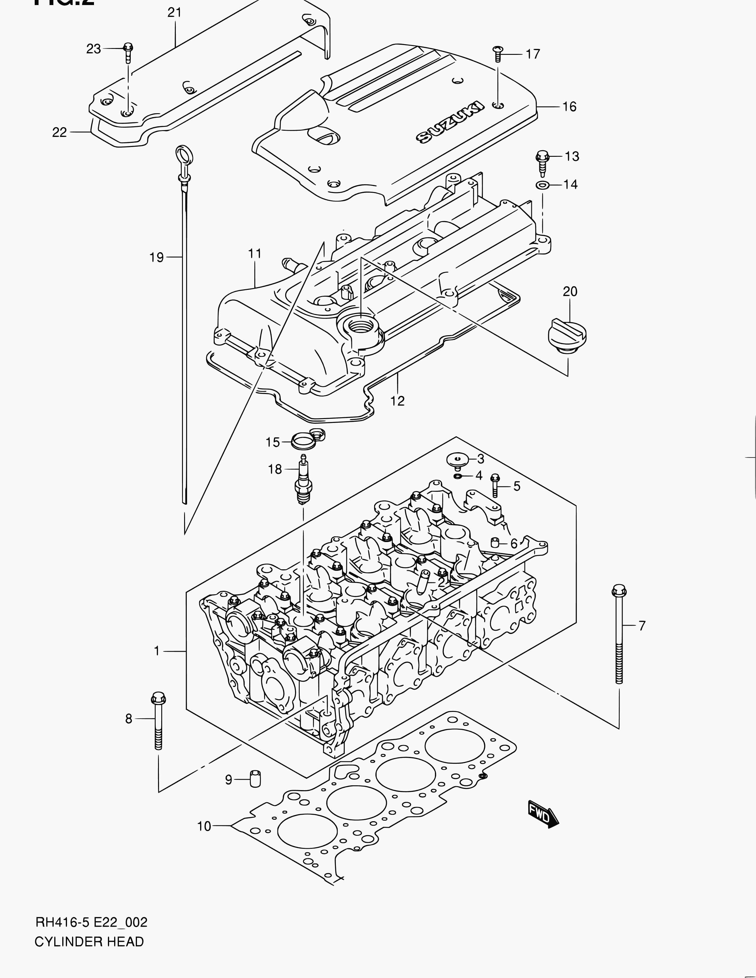 Suzuki 09482-00550 - Μπουζί parts5.com