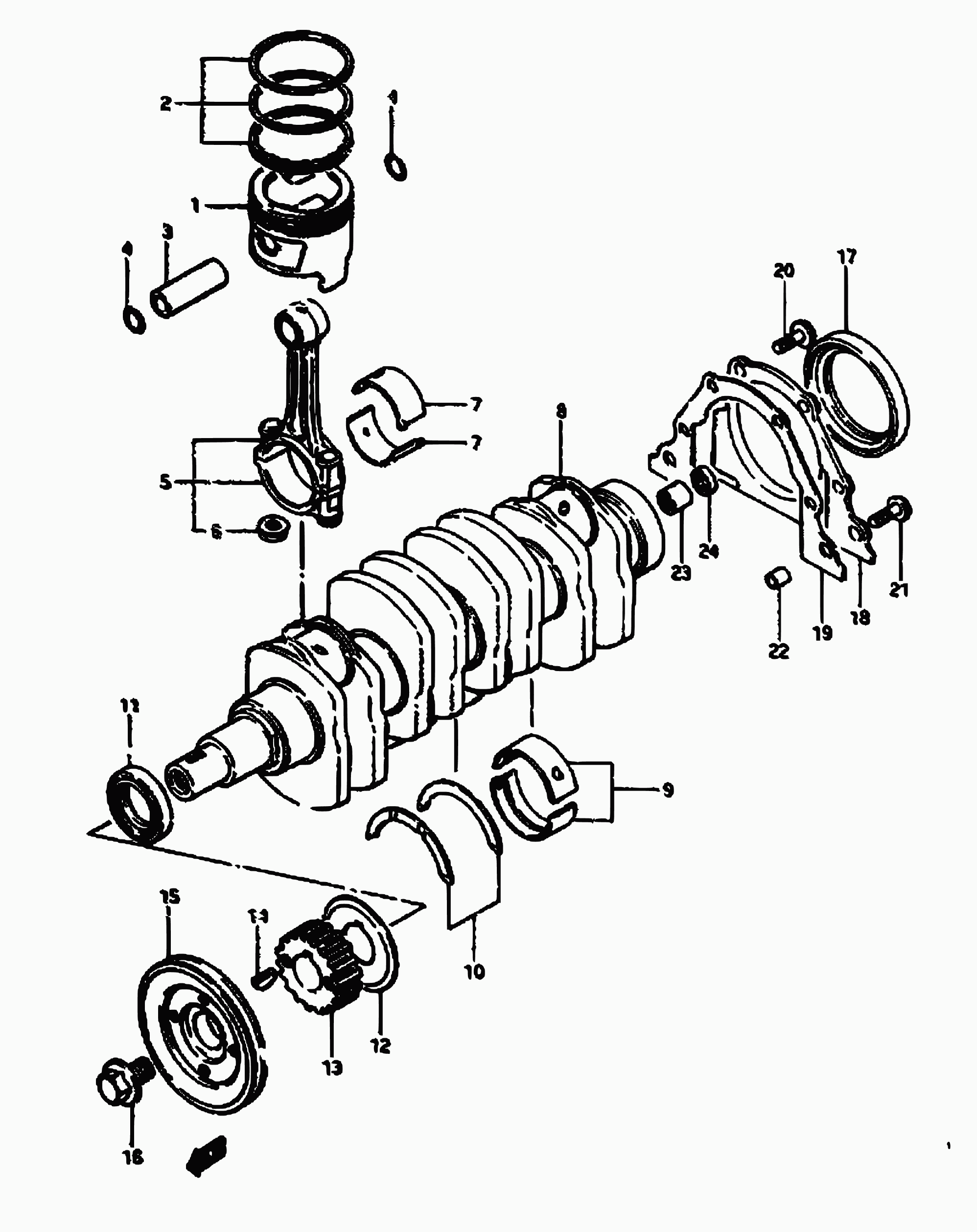 Suzuki 09283-32025 - Shaft Seal, camshaft parts5.com