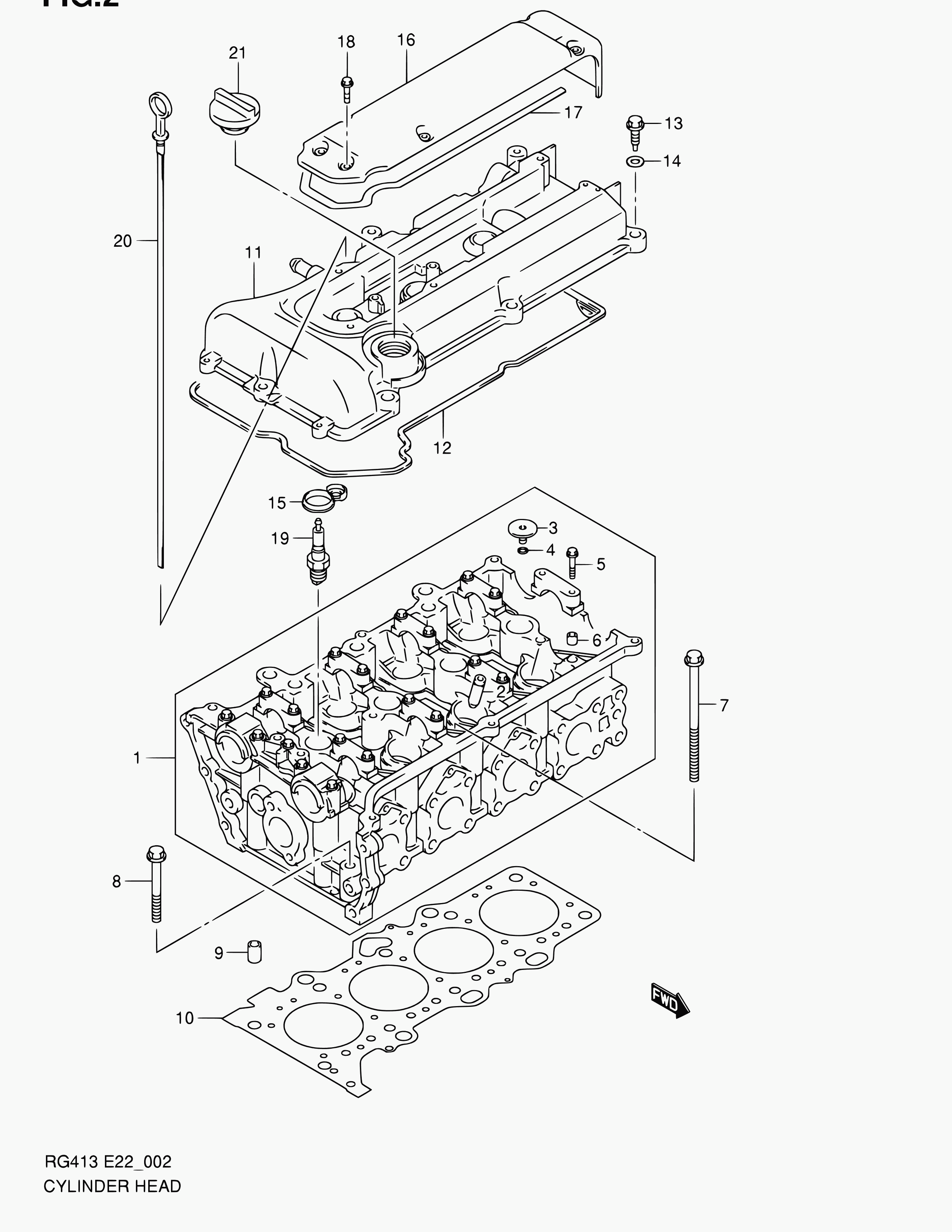 Suzuki 09482-00547 - Süüteküünal parts5.com