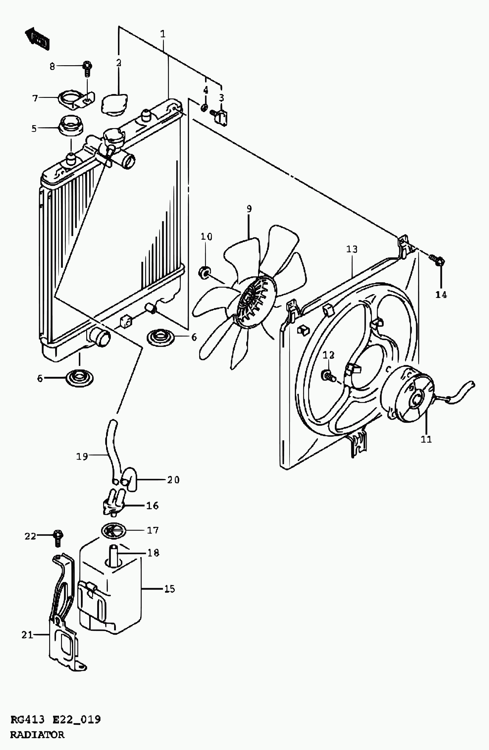 Honda 17920-75F00 - Tapa, radiador parts5.com