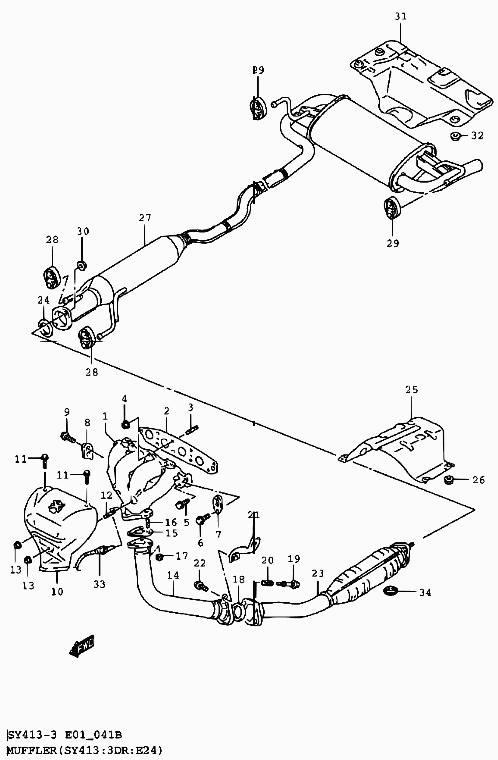 Maruti 18213-57B10 - Lambda sensörü parts5.com