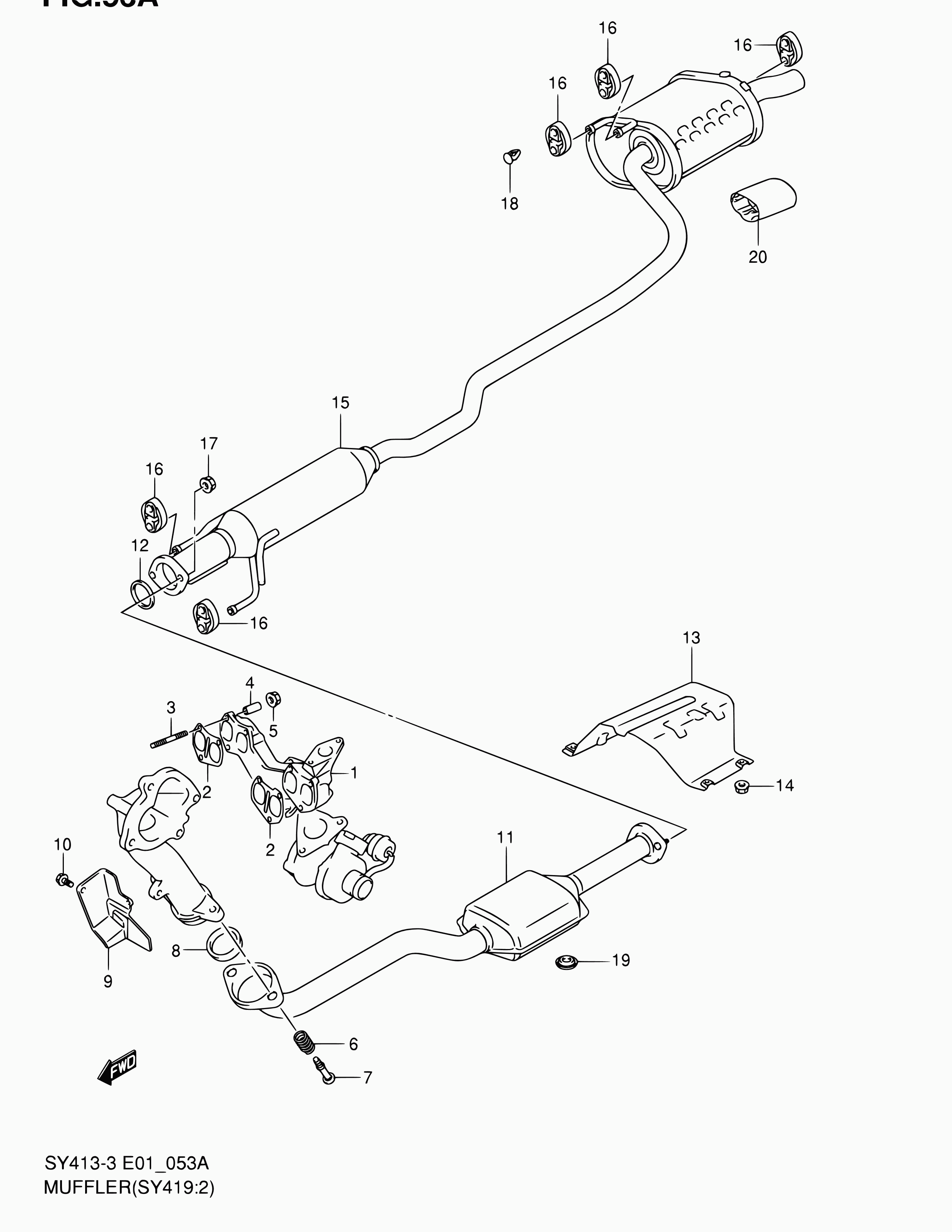 Suzuki 14184-60G00 - Pierścień uszczelniający, rura wydechowa parts5.com