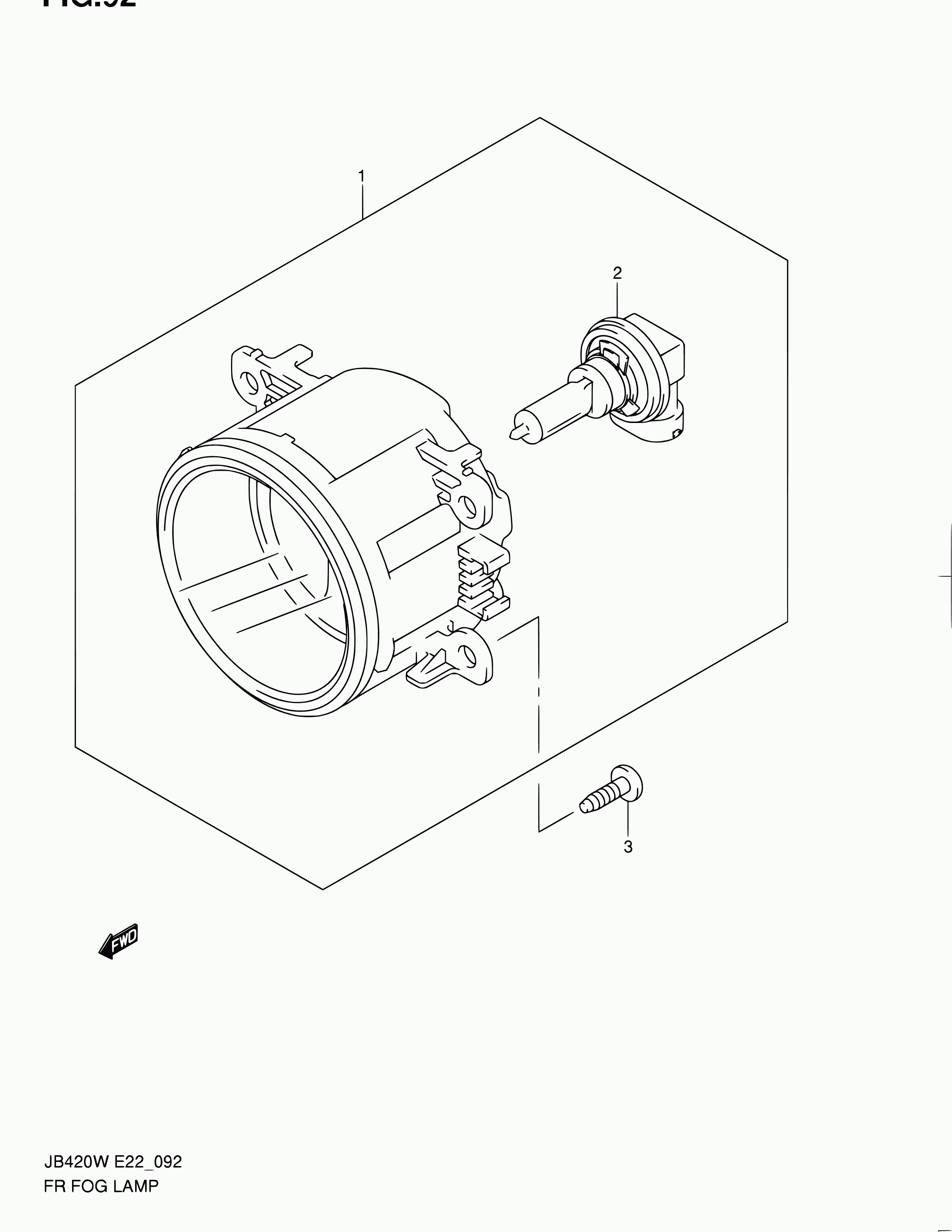 Suzuki 09471-12210 - Bulb, fog light parts5.com