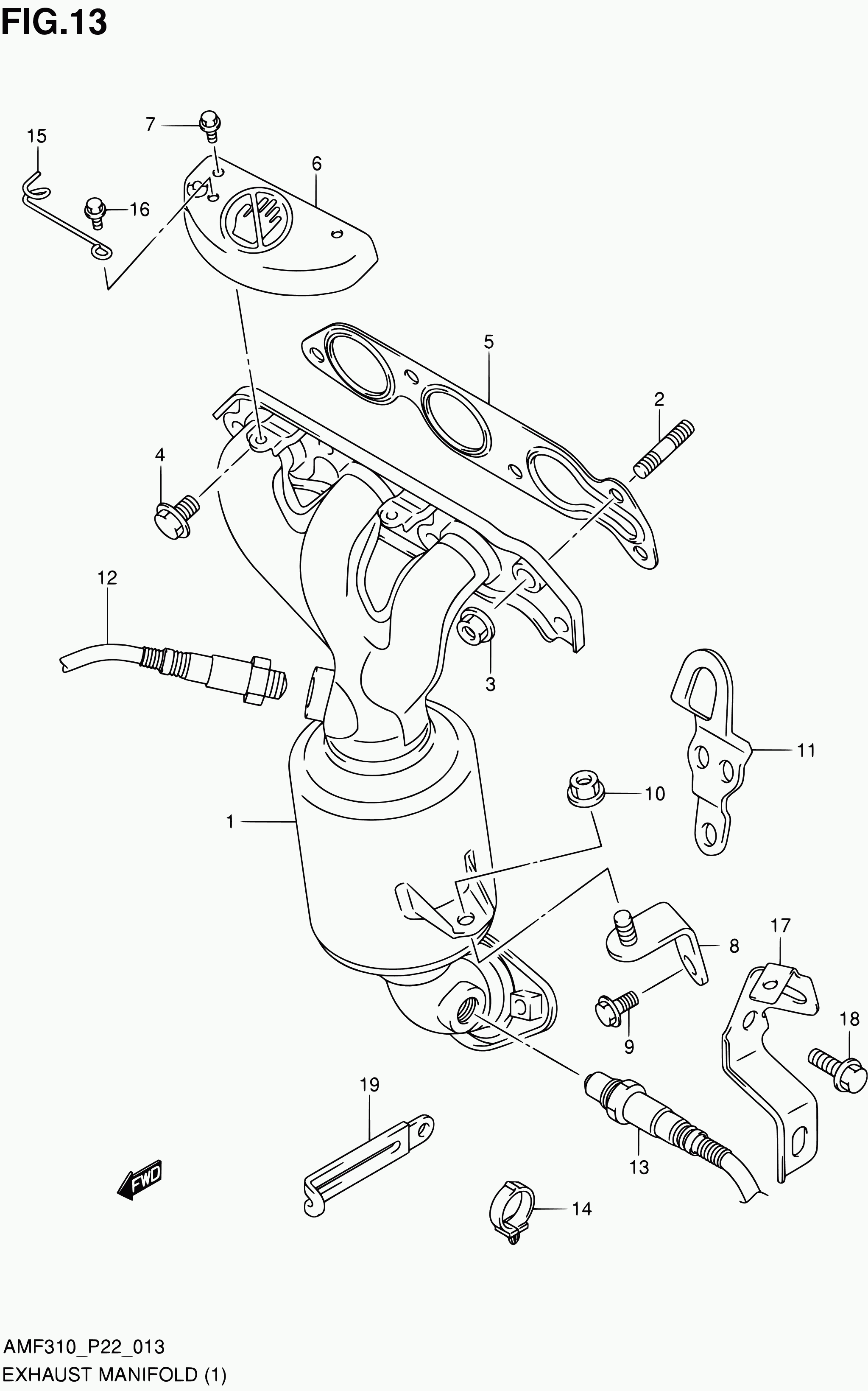 Suzuki 18213-M68KB-0 - Αισθητήρας λάμδα parts5.com