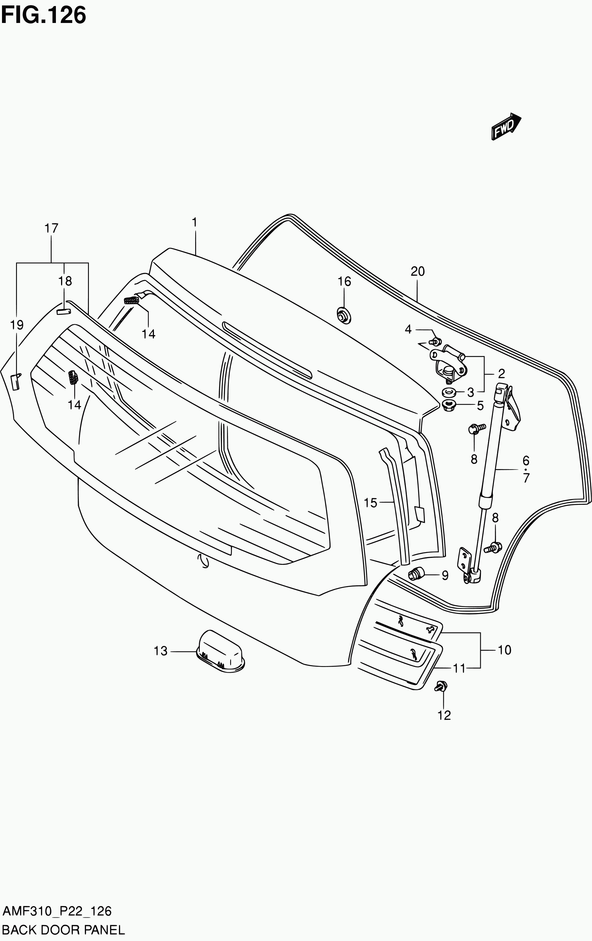 NISSAN 81860M68K00 - Plinska opruga, prtljažnik / teretni prostor parts5.com