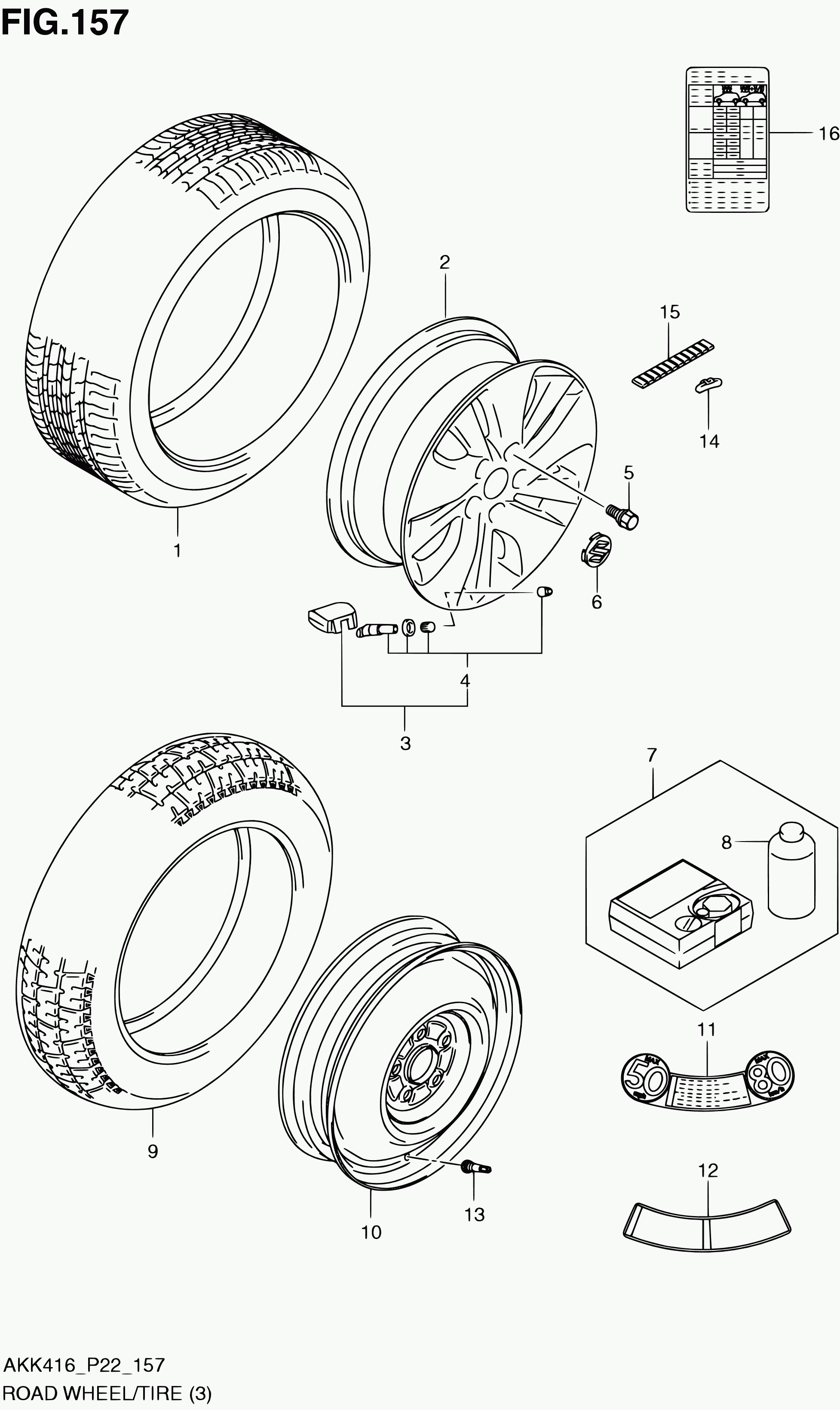 Suzuki 43139-61M00 - Tekerlek sensörü, lastik basıncı kontrol sistemi parts5.com