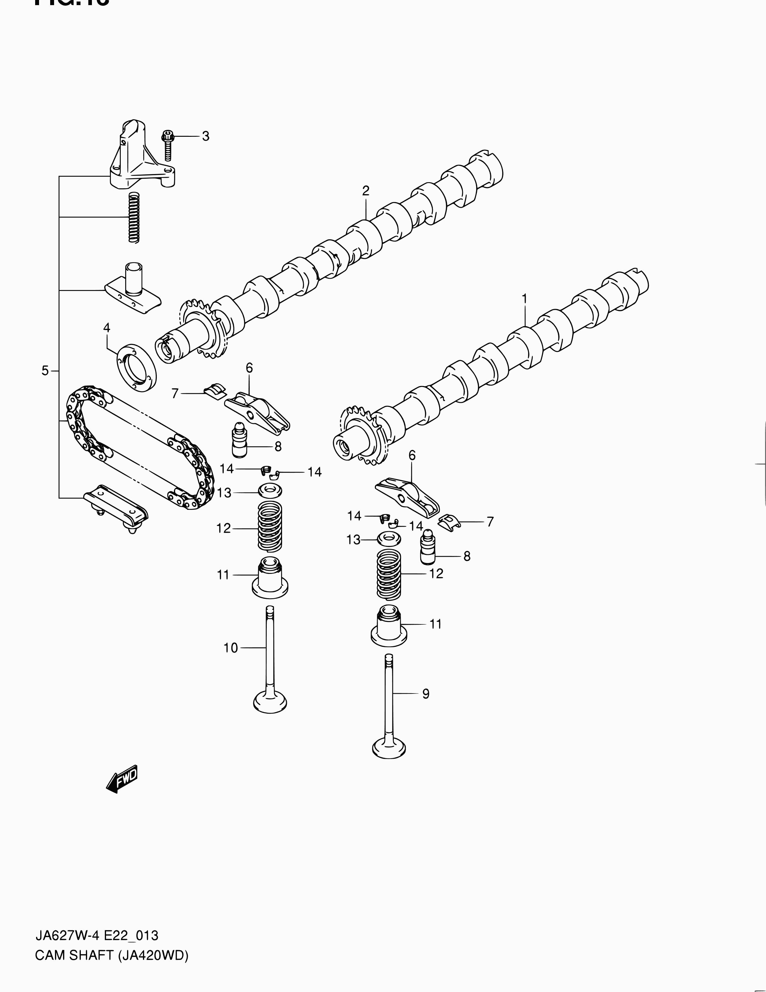 CITROËN 12746-67G00 - Simering, ax cu came parts5.com