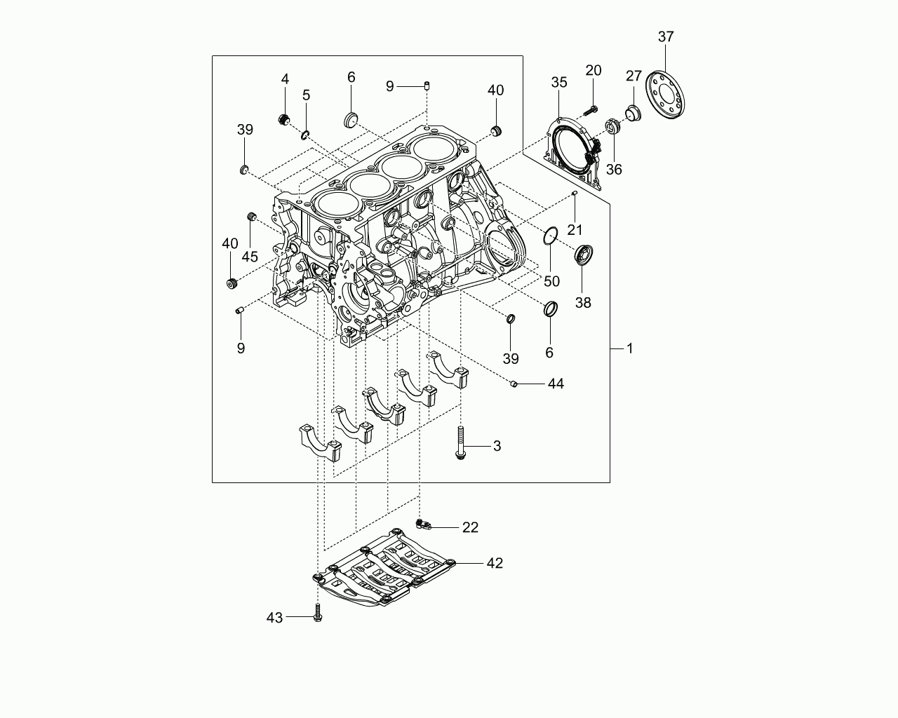 Ssangyong 000443034002 - Защитна тапа при замръзване parts5.com