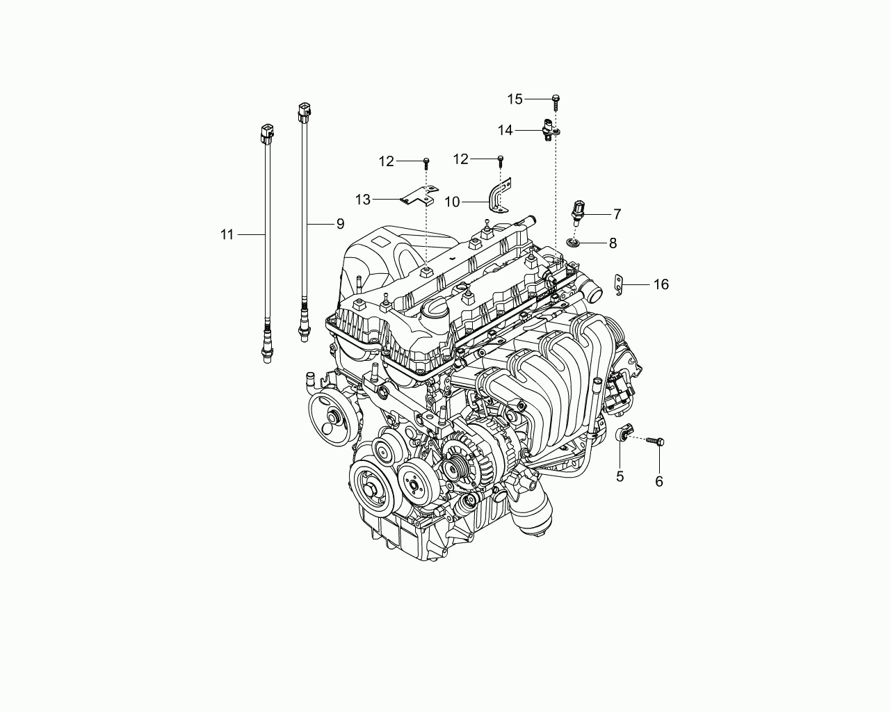 Ssangyong 1725400117 - Lamda-sonda parts5.com