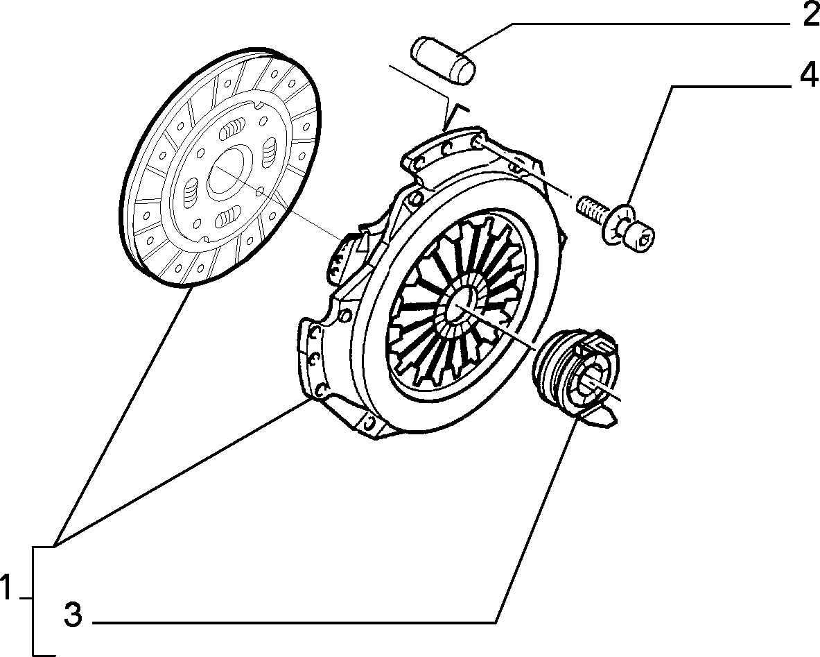 CITROËN/PEUGEOT 96 882 261 80 - Central Slave Cylinder, clutch parts5.com