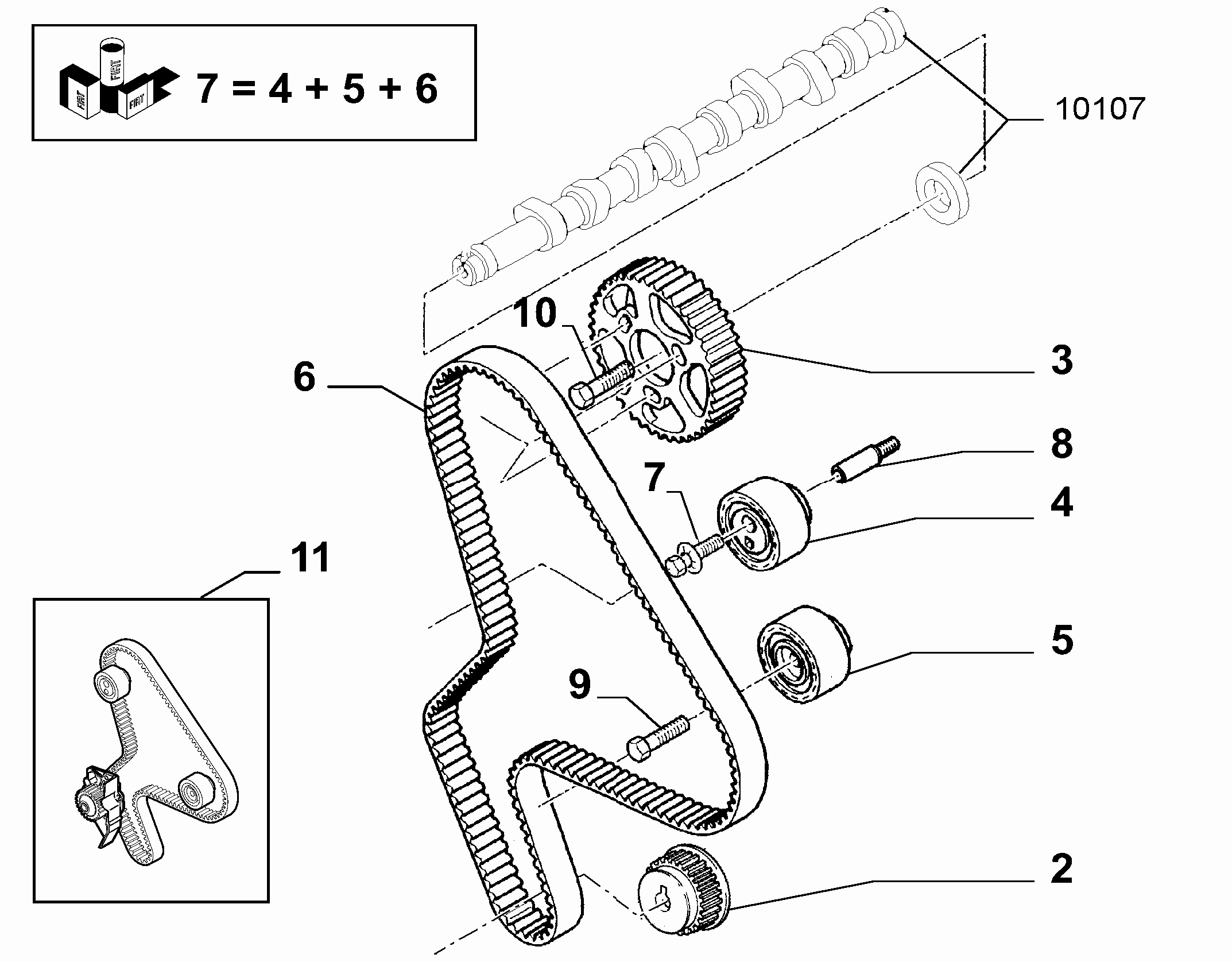 Alfa Romeo 9467626480 - Hammashihnasarja parts5.com