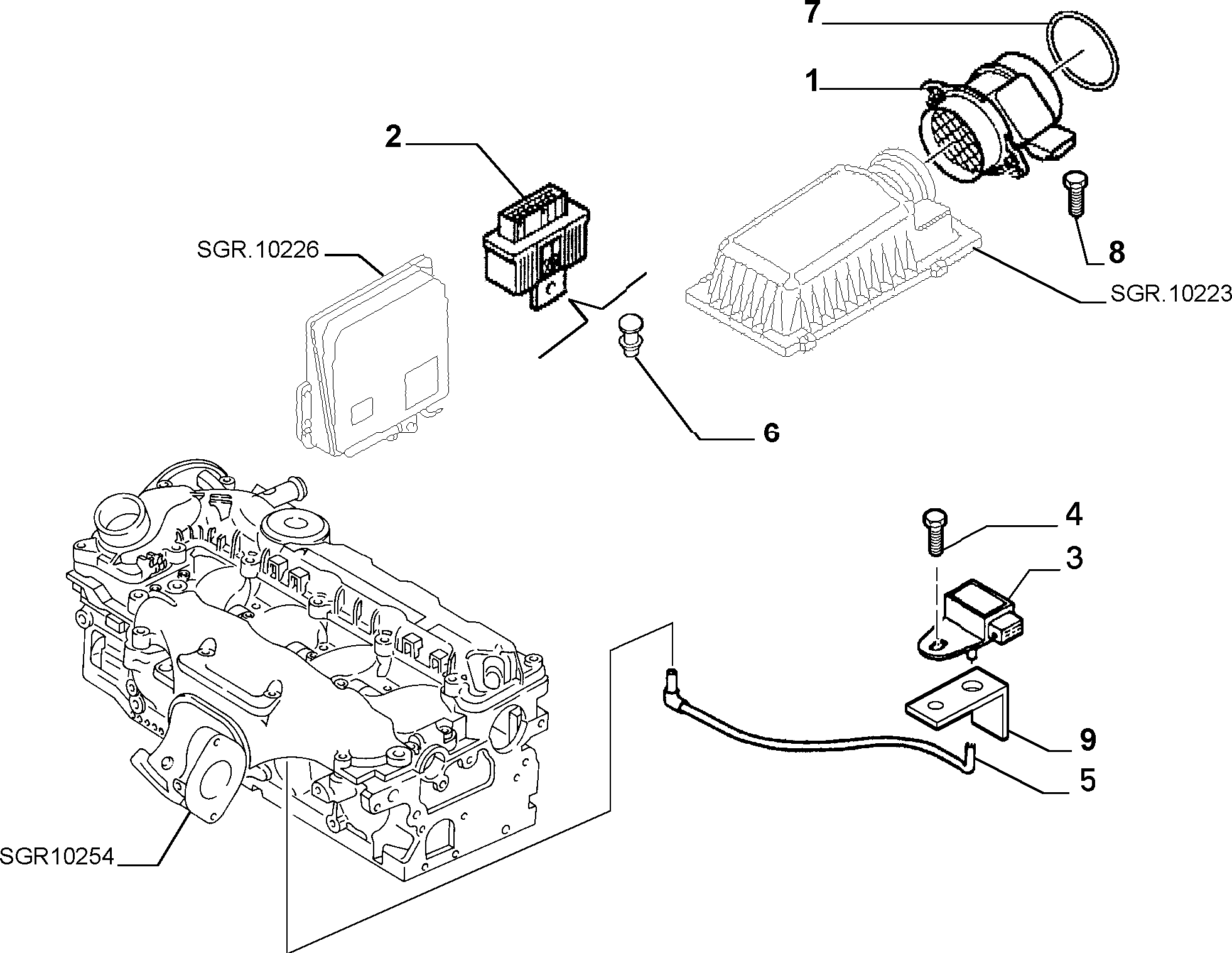 CITROËN 96 294 710 80 - Air Mass Sensor parts5.com