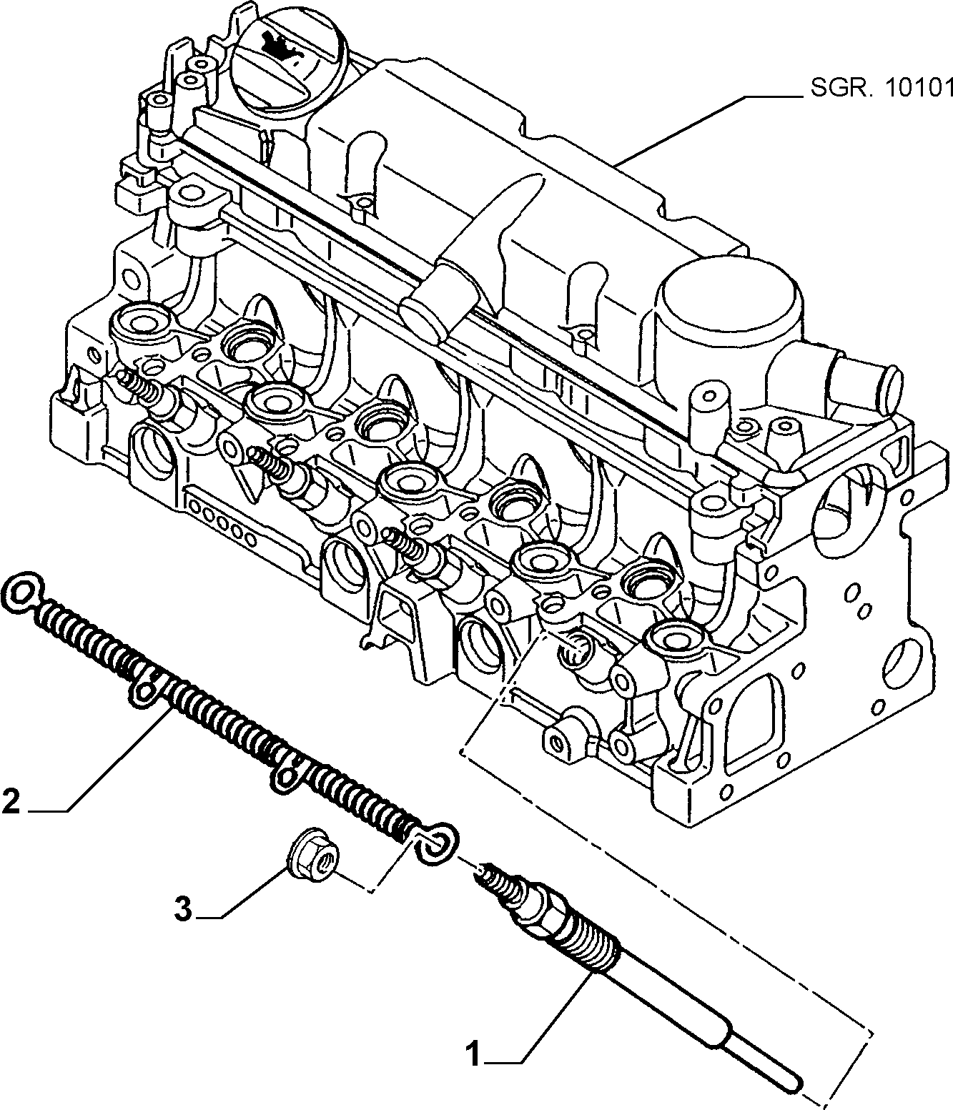 FIAT 9651029780 - Προθερμαντήρας parts5.com