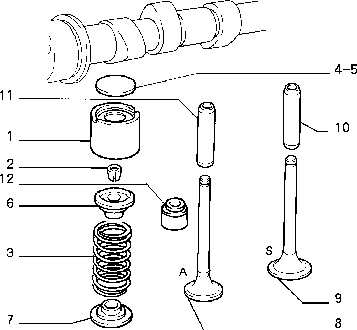 FIAT 40101573 - Uszczelniacz, trzonek zaworu parts5.com