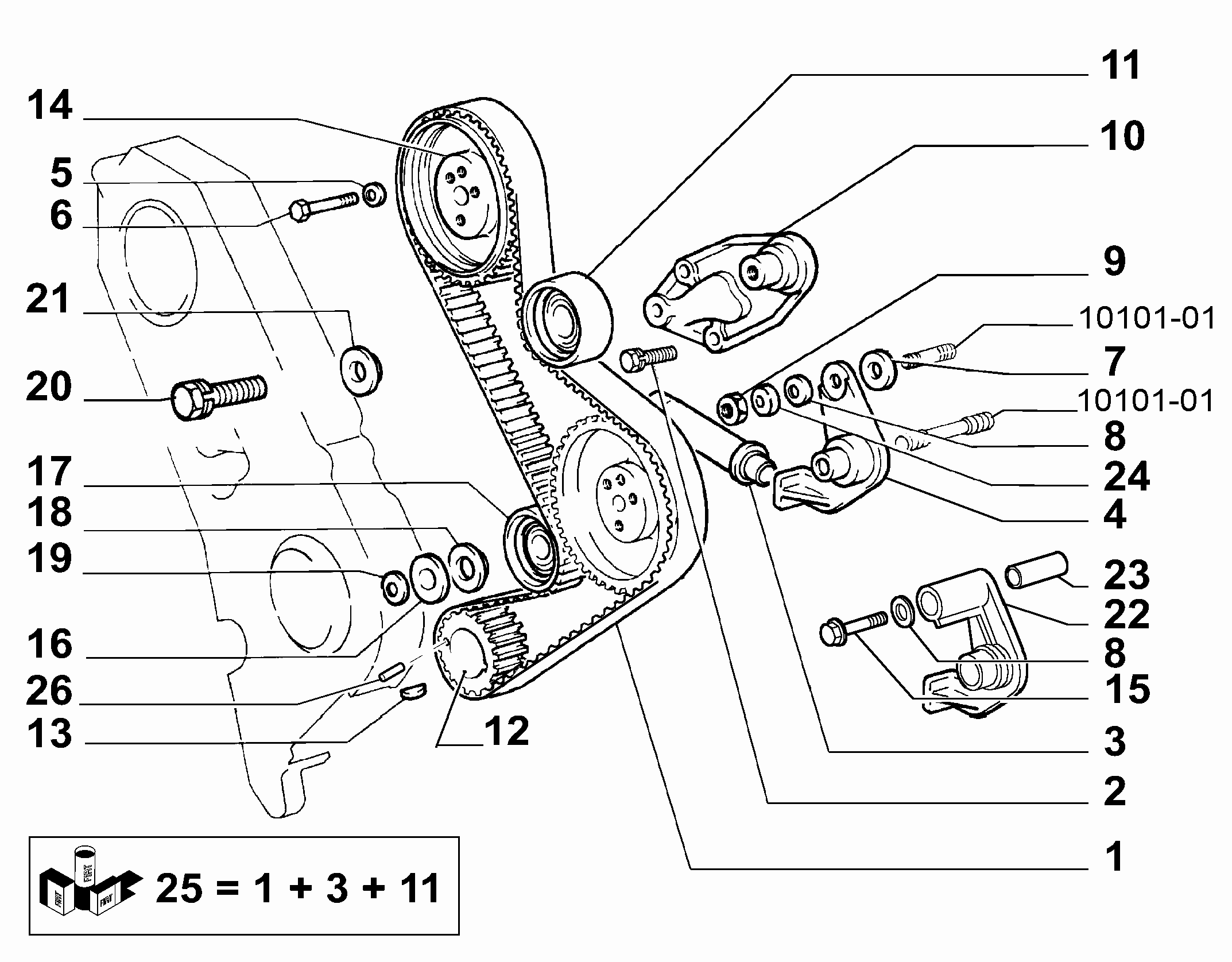 IVECO 98415921 - Ozubený remeň parts5.com