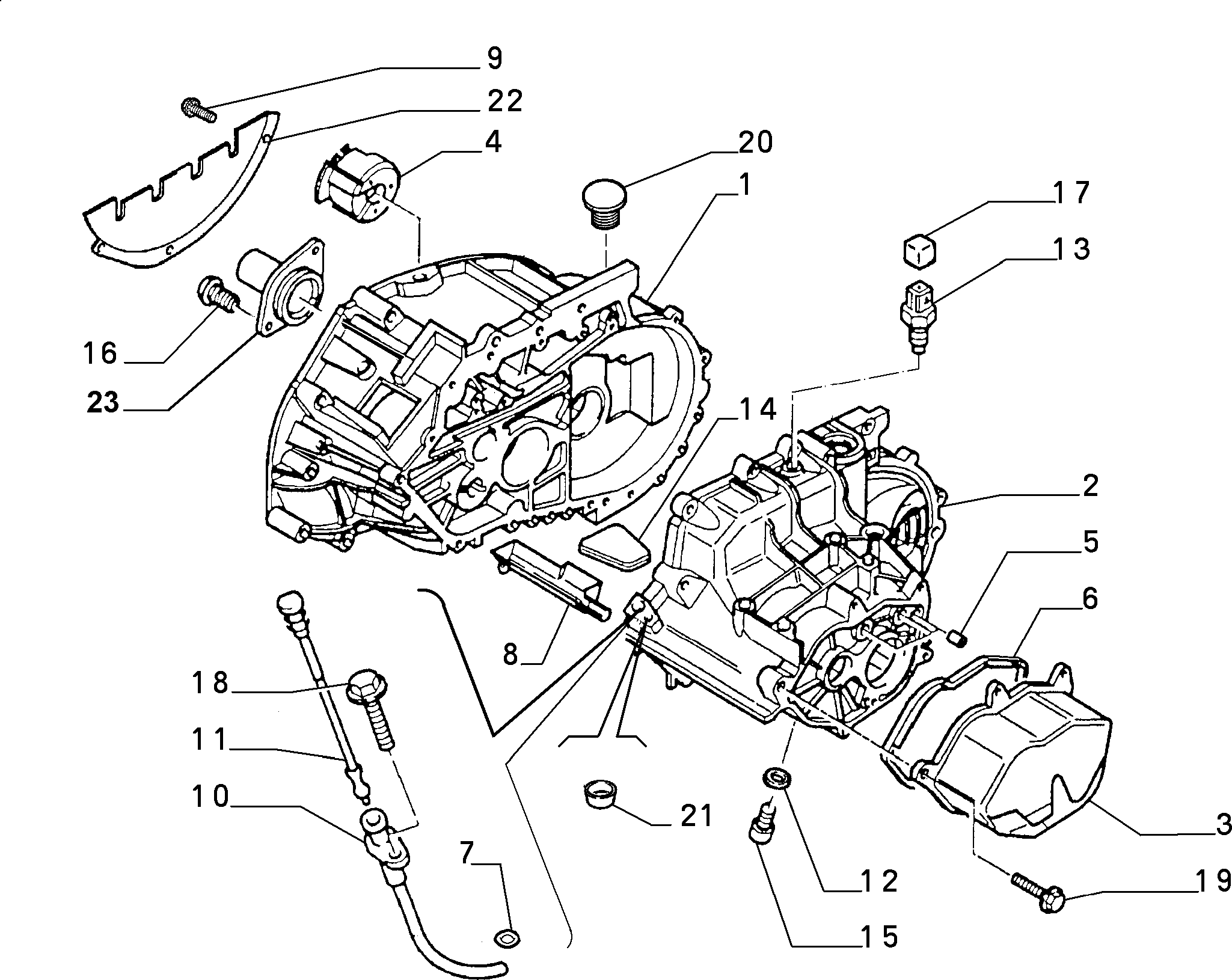 FIAT 9601811080 - Switch, reverse light parts5.com