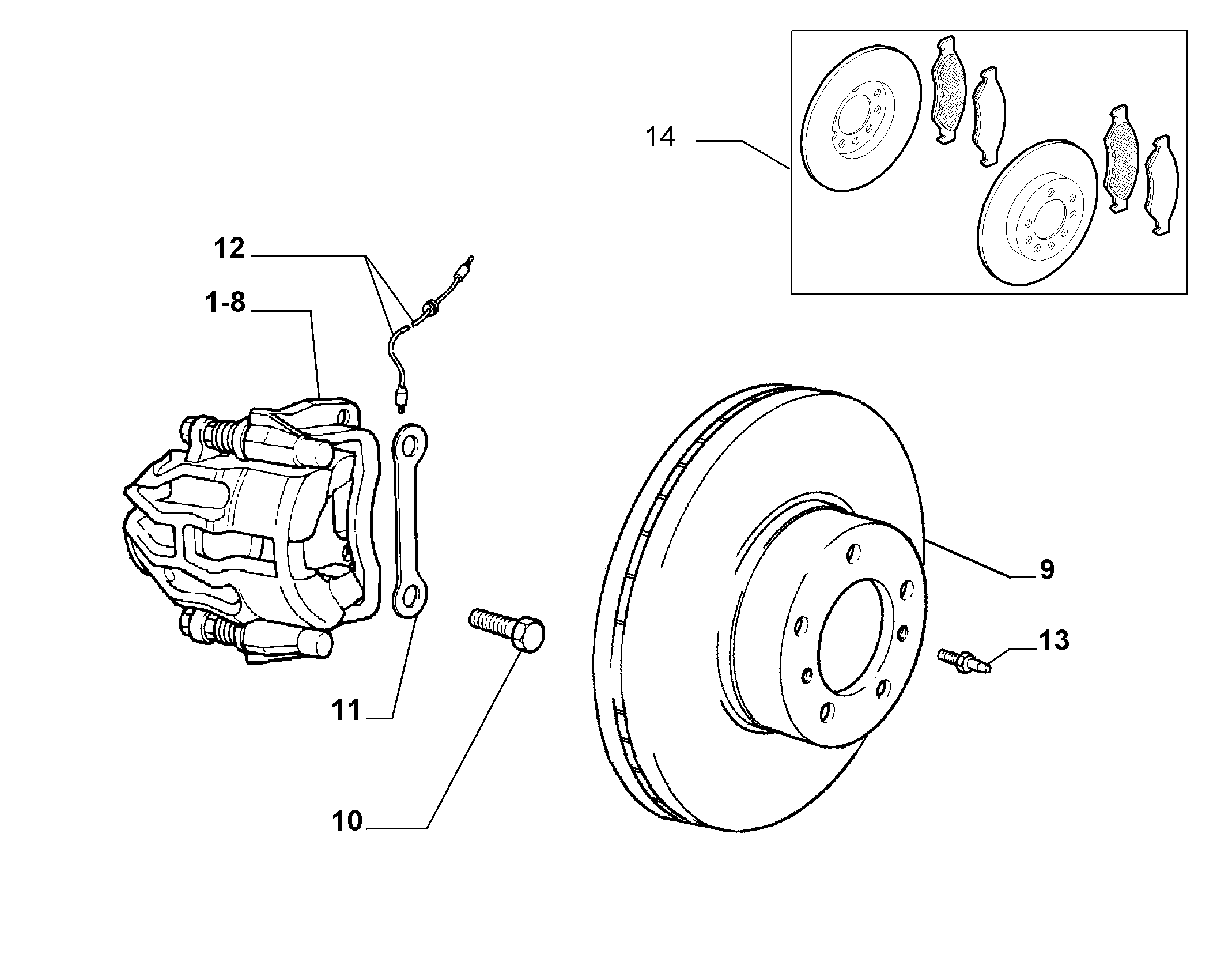 FIAT 71739637 - Тормозной диск parts5.com