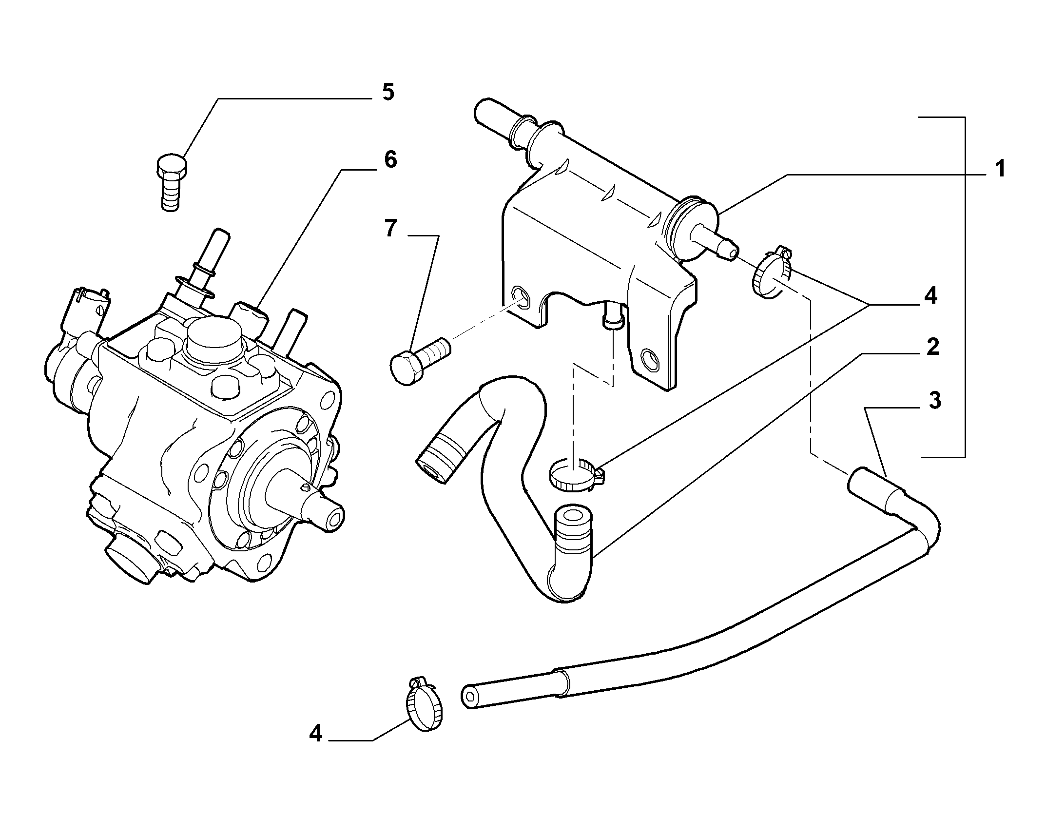 Alfa Romeo 55234362 - Visoko tlacna crpalka parts5.com