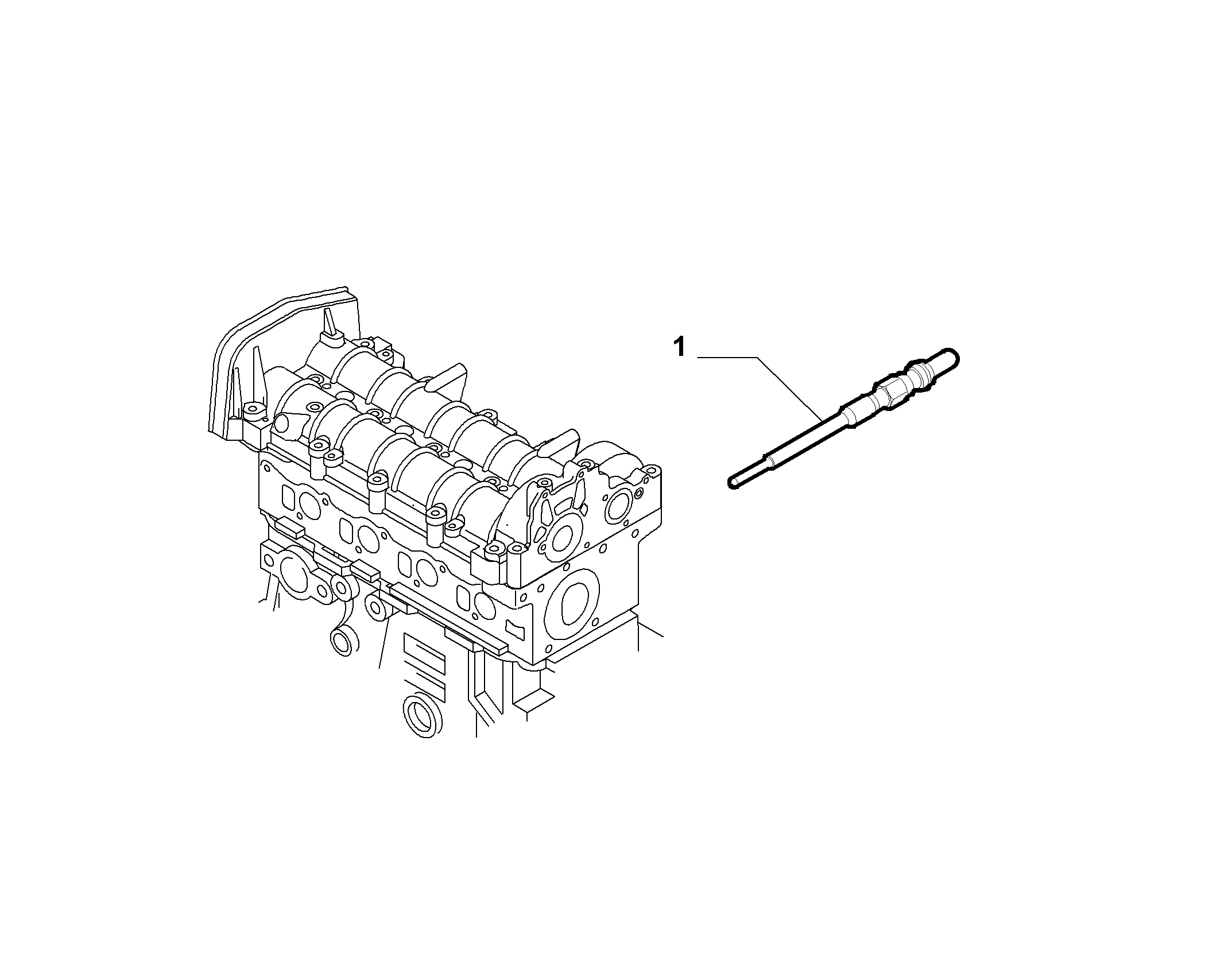 FIAT 55200755 - Glow Plug parts5.com