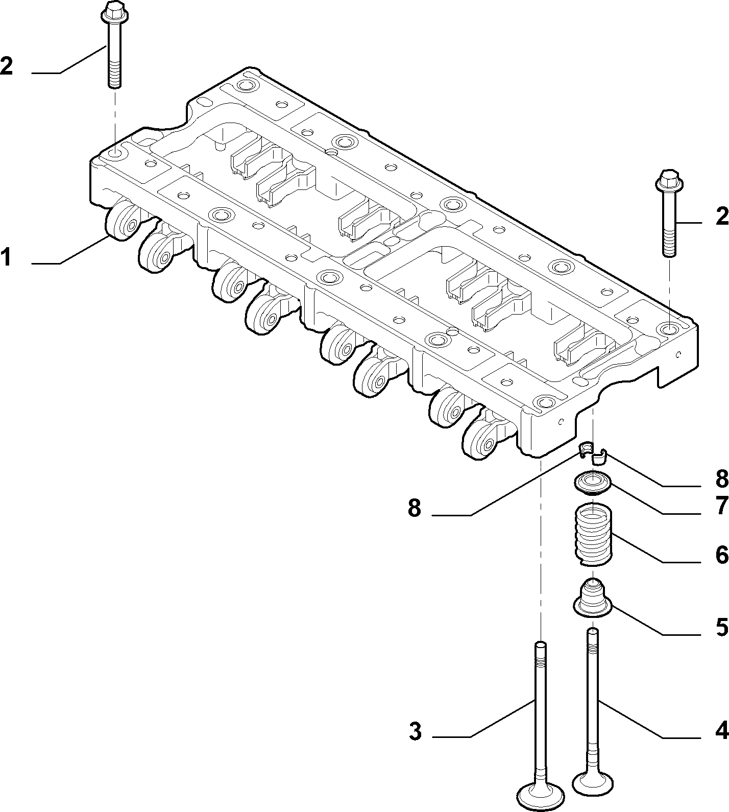 FIAT 9660039680 - Уплотнительное кольцо, стержень клапана parts5.com