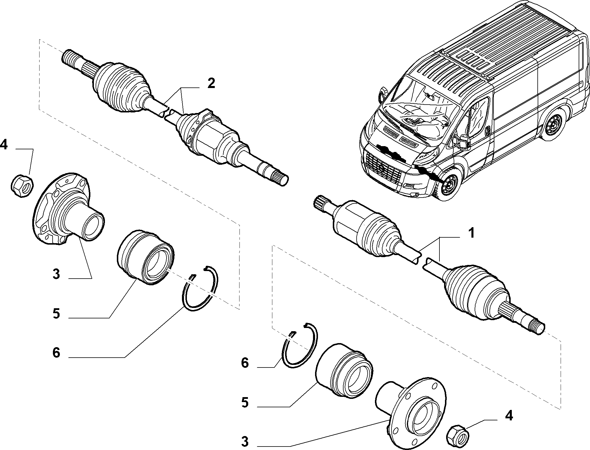 FIAT 1349789080 - Set articulatie, planetara parts5.com