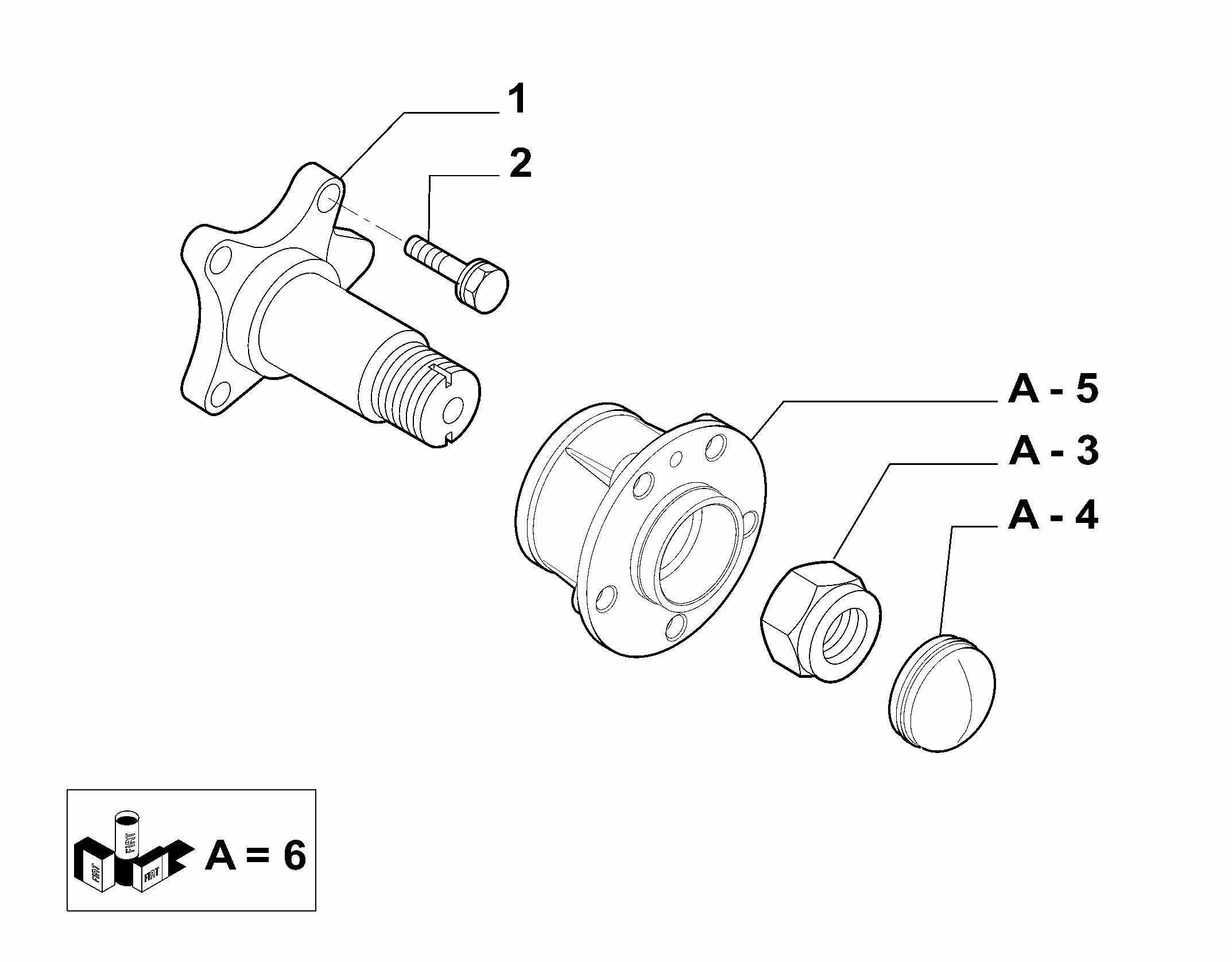 Alfa Romeo 51754942 - Комплект подшипника ступицы колеса parts5.com