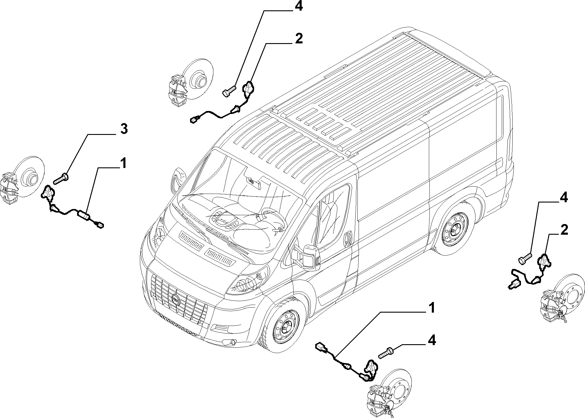 CITROËN/PEUGEOT 51787753 - Senzor,turatie roata parts5.com