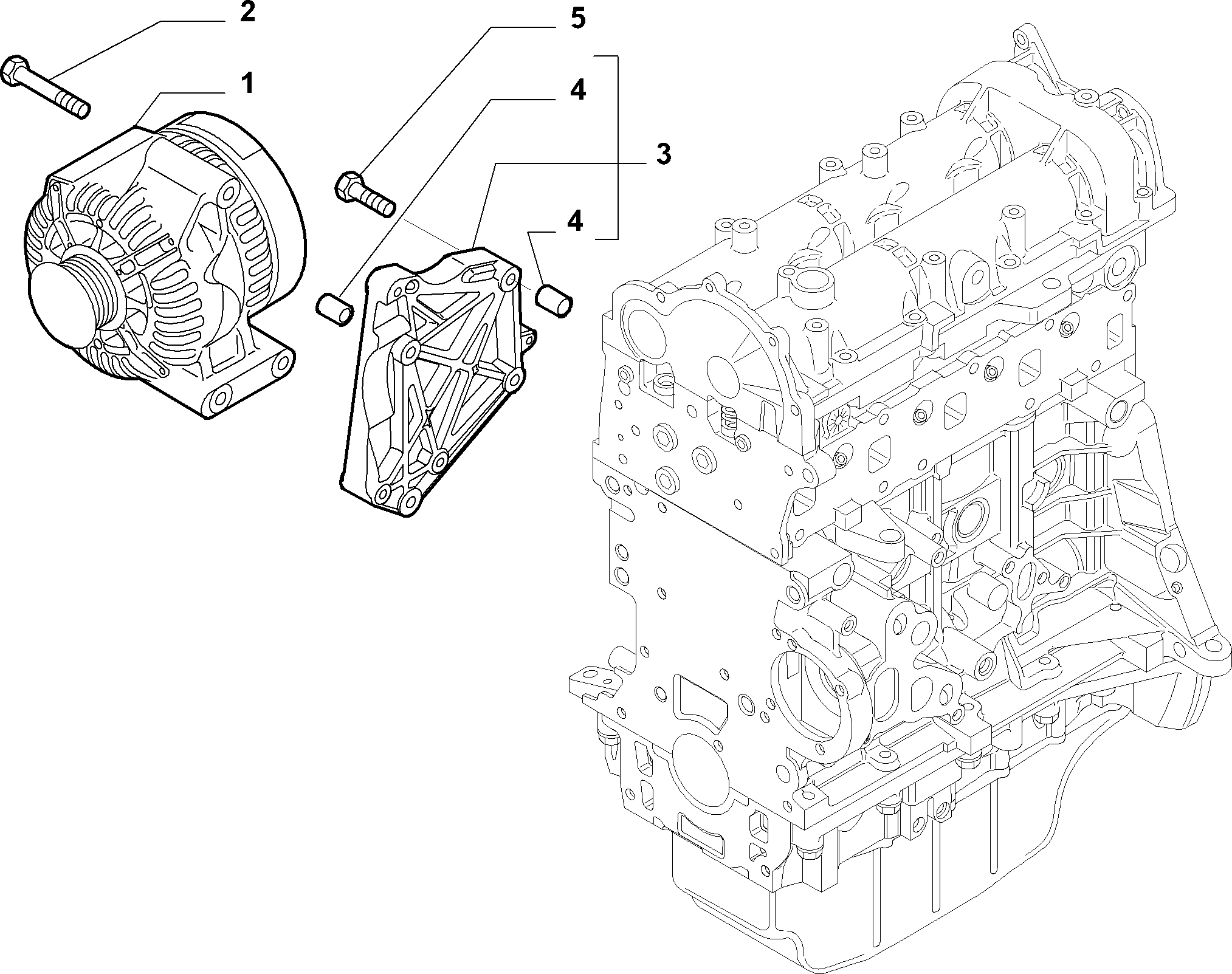 FIAT 51784847 - Alternátor parts5.com