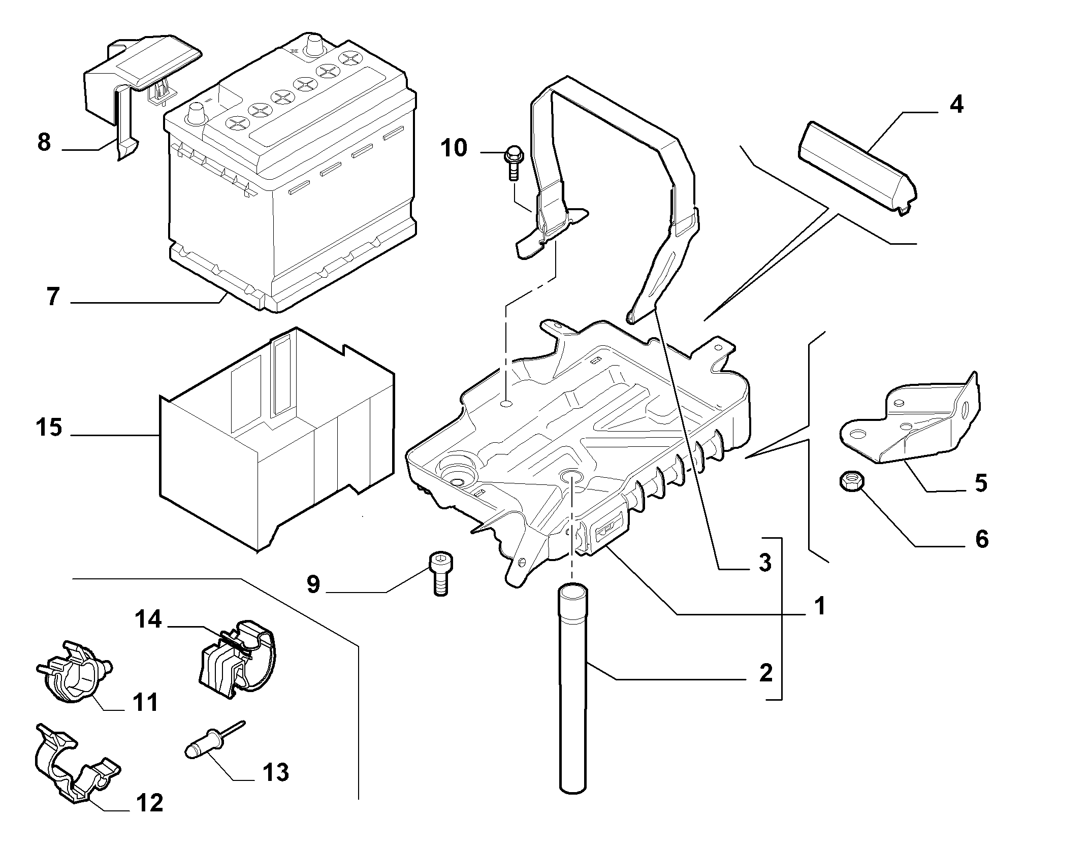 FIAT 71751133 - Käivitusaku parts5.com