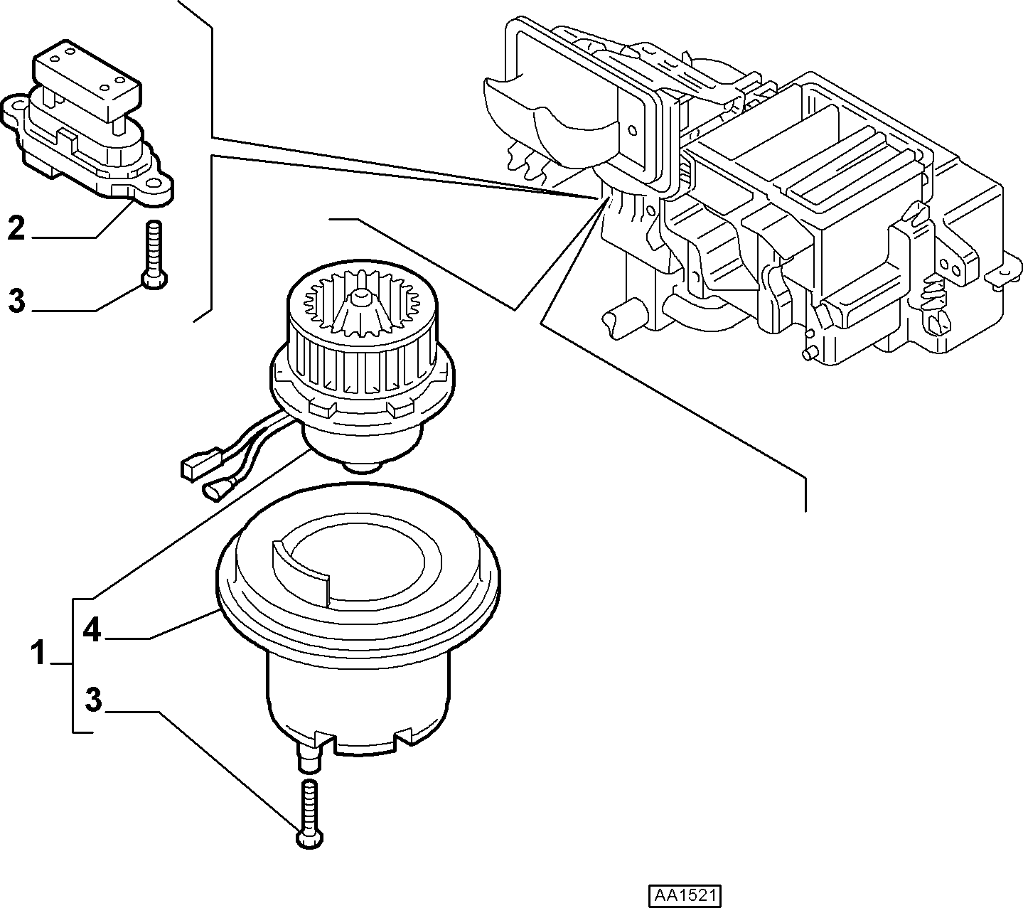 Lancia 46723713 - Resitencia, ventilador habitáculo parts5.com