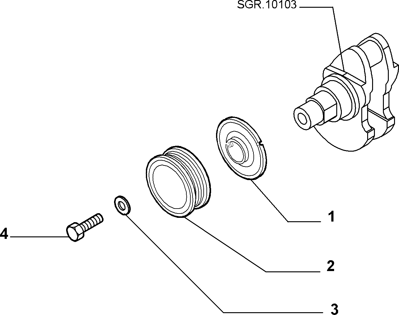 Lancia 9634848980 - Timing Belt Set parts5.com