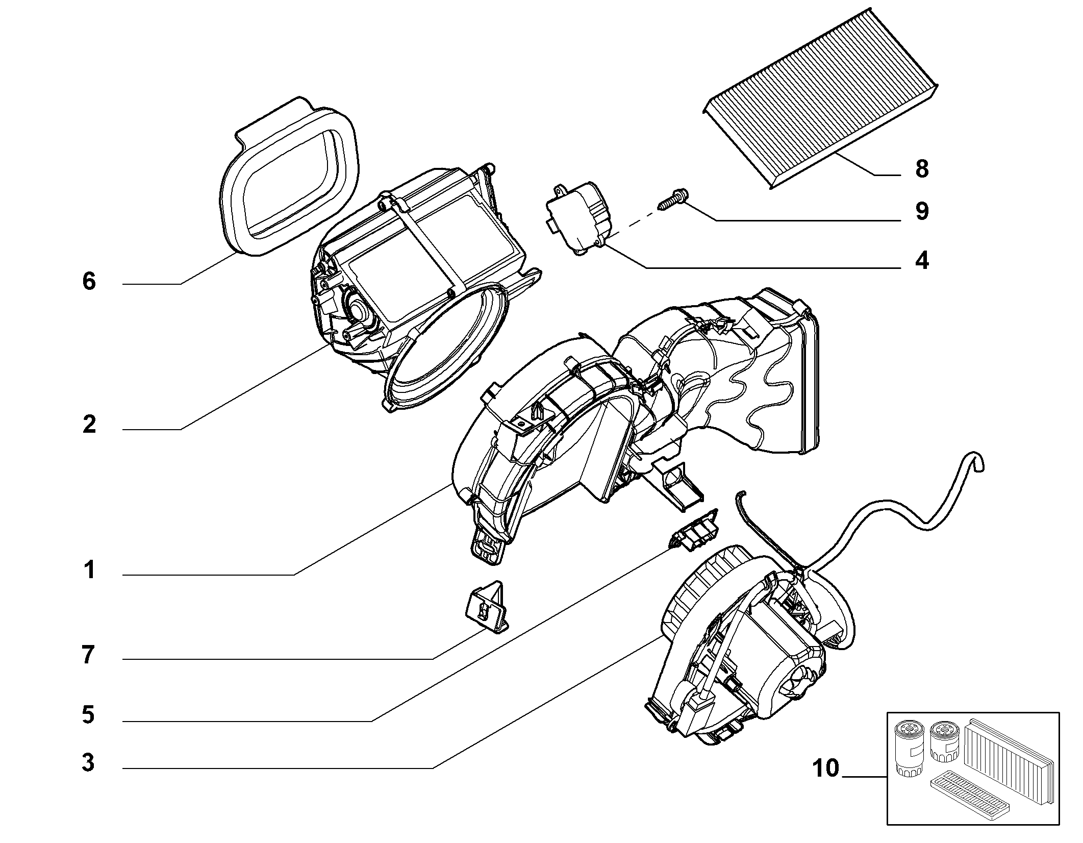 FIAT 1497497080 - Filtru, aer habitaclu parts5.com