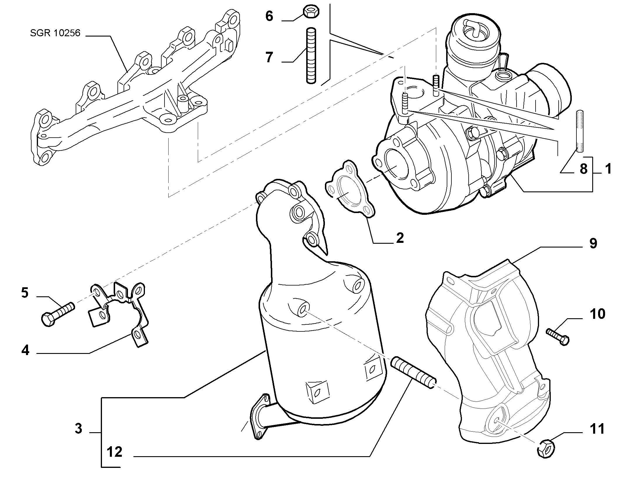 Opel 55198317* - Urządzenie doładowujące, system doładowania parts5.com