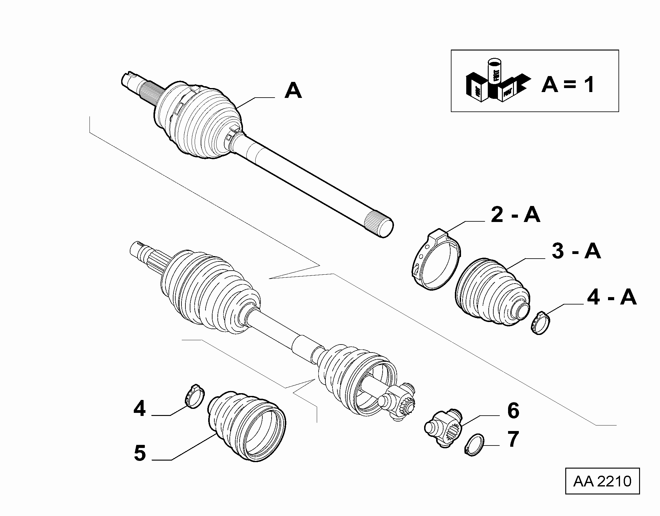 Alfa Romeo 46308465 - Burduf cauciuc, articulatie planetara parts5.com