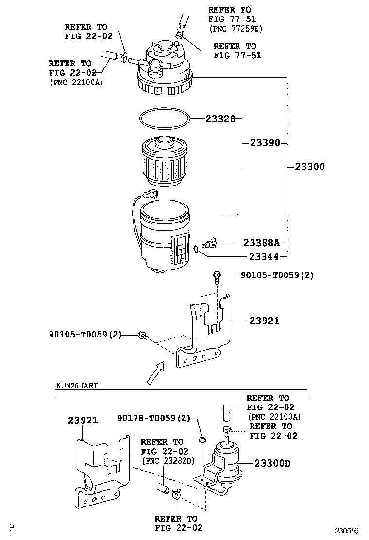 Jeep 233900L041 - Fuel filter parts5.com