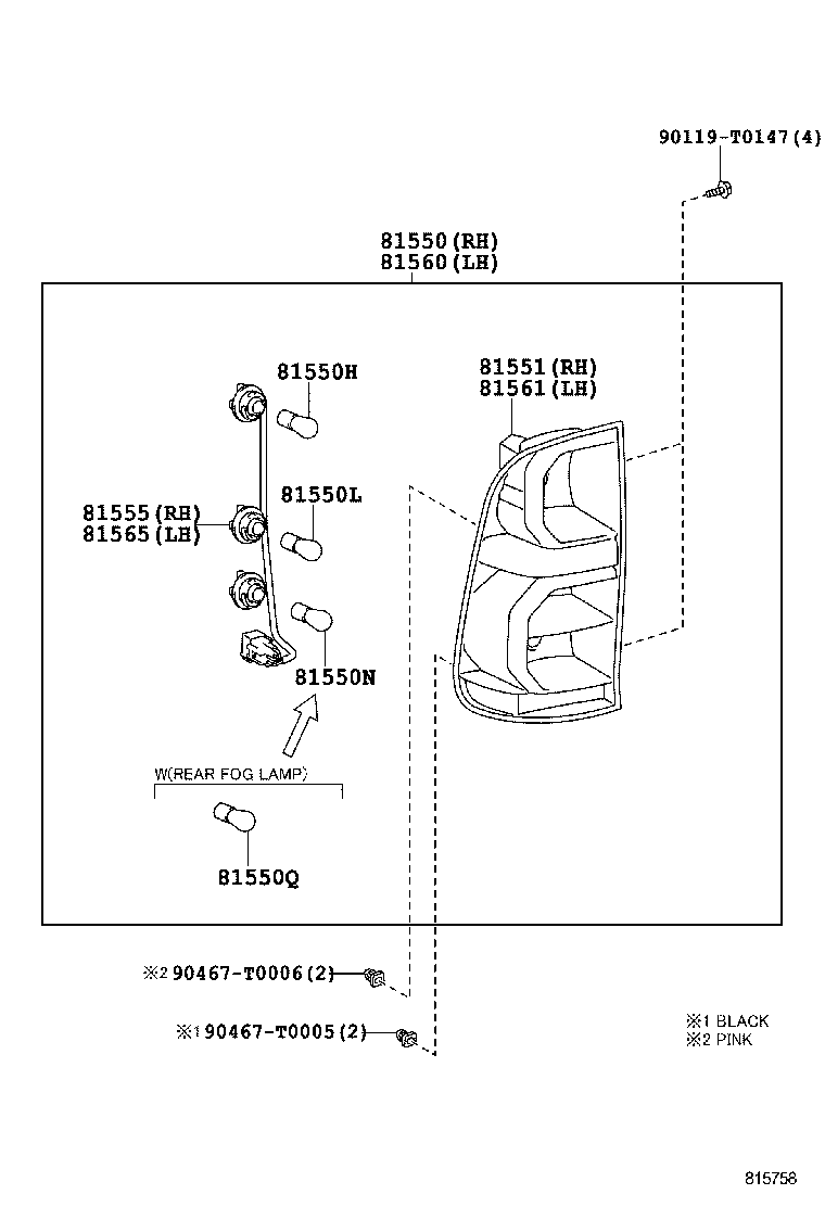 TOYOTA 9913221210 - Izzó, műszerfal-világítás parts5.com