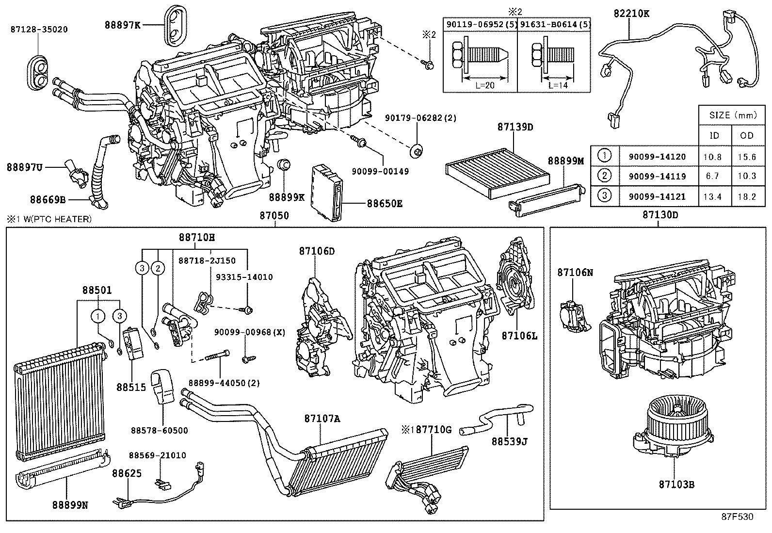 TOYOTA 87139-50100 - Φίλτρο, αέρας εσωτερικού χώρου parts5.com