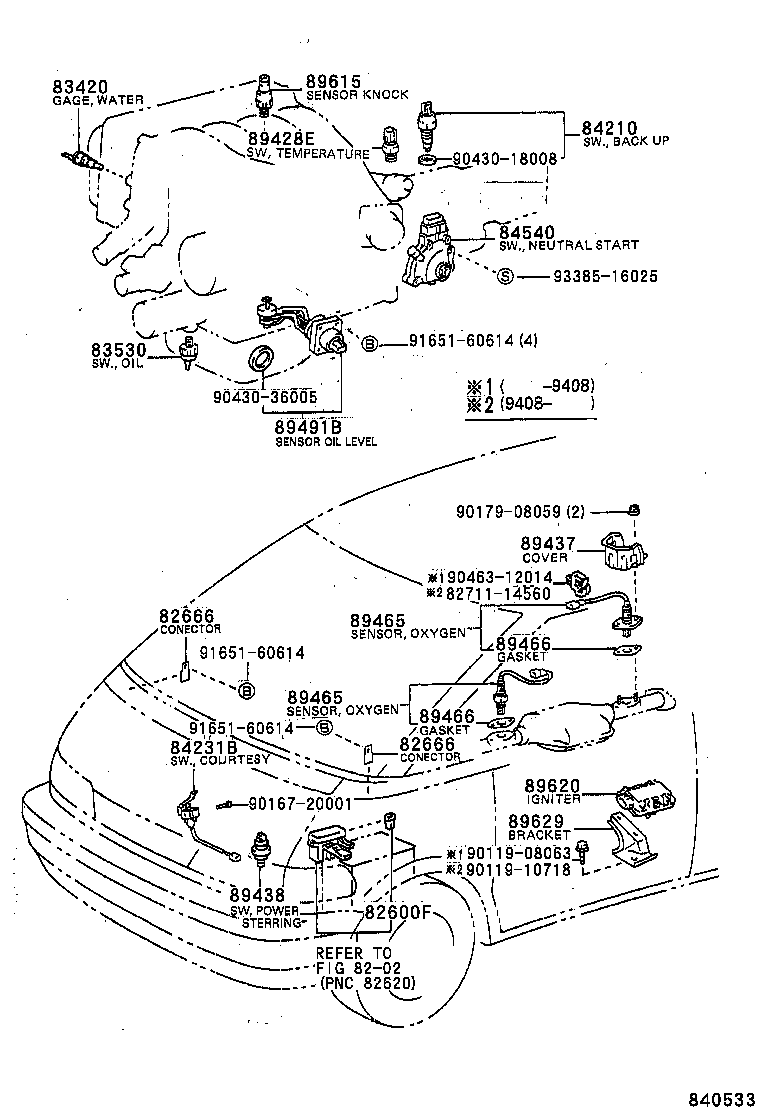 TOYOTA 89465 29415 - Sonda Lambda parts5.com