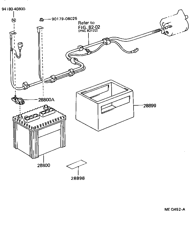 TOYOTA 28800 42030 - Akumulator za zagon parts5.com