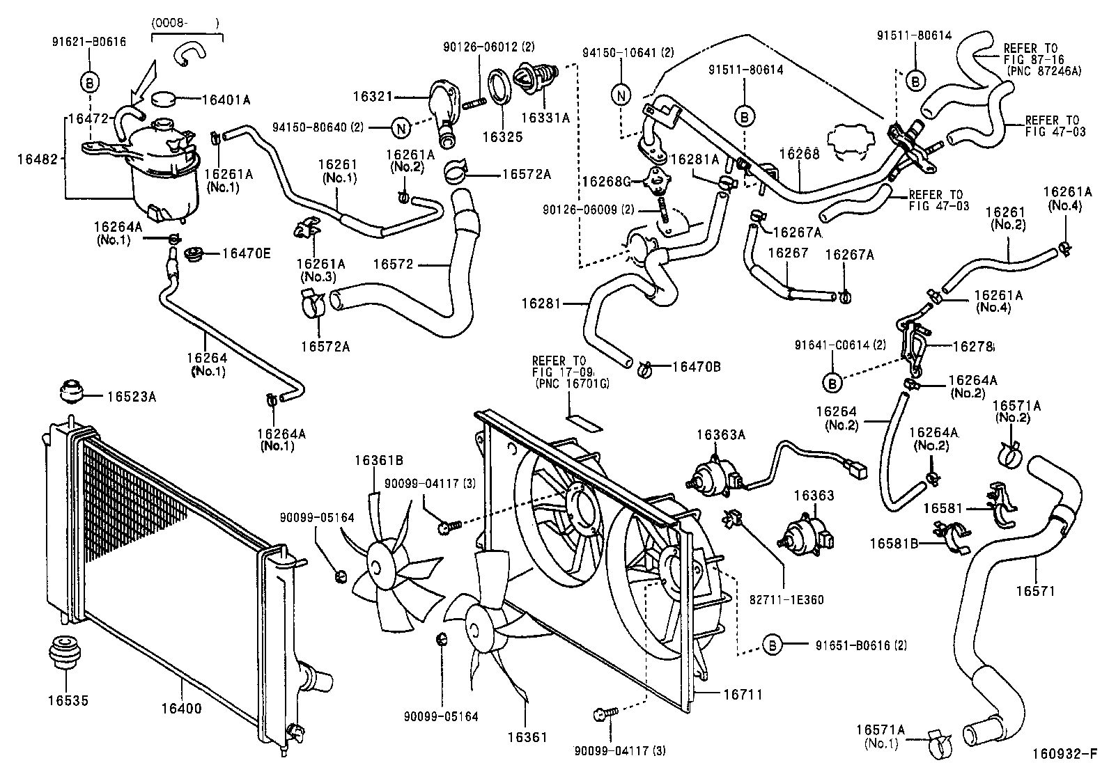 LEXUS 16401-53010 - Τάπα κλεισίματος, δοχείο ψυκτικού υγρού parts5.com