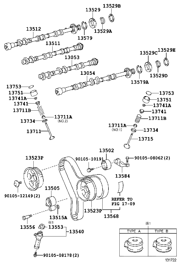 Berliet 13568-29015 - Timing Belt parts5.com