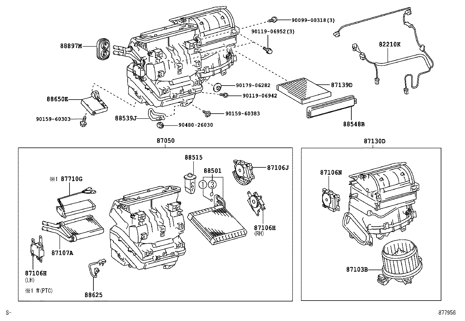 TOYOTA 87139-52020 - Филтър купе (поленов филтър) parts5.com