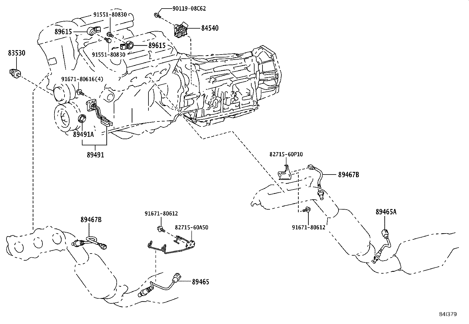 Opel 83530-60020 - Sender Unit, oil pressure parts5.com