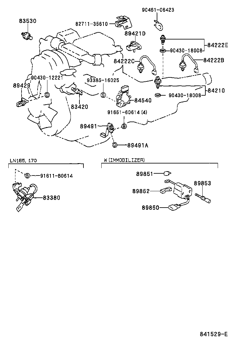 Daihatsu 8942220010 - Andur,Jahutusvedeliku temp. parts5.com