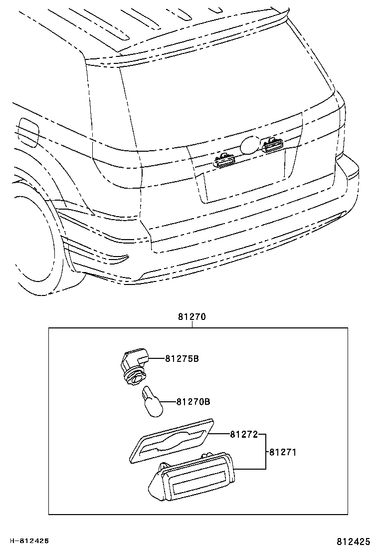 TOYOTA 9008498043 - Żiarovka pre osvetlenie prístrojového panelu parts5.com