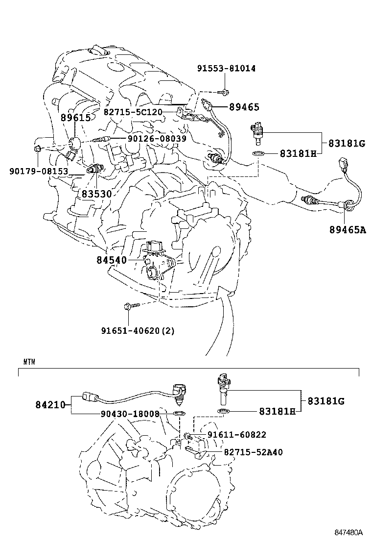 TOYOTA 8946752020 - Sonda Lambda parts5.com